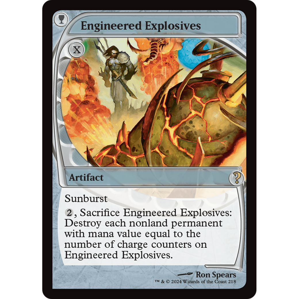 Engineered Explosives (Future Sight) (MB2-218) - Mystery Booster 2 Foil