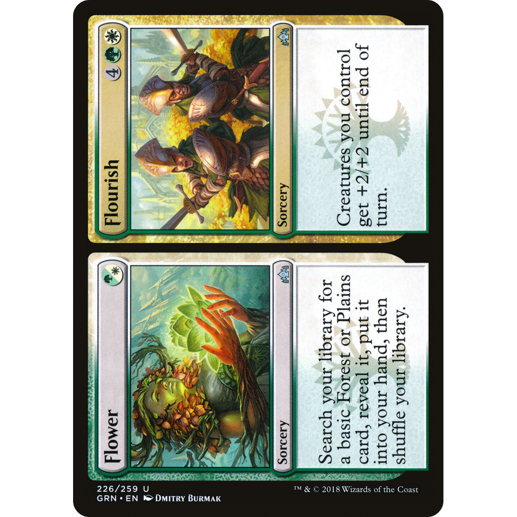 Flower // Flourish (GRN-226) - Guilds of Ravnica