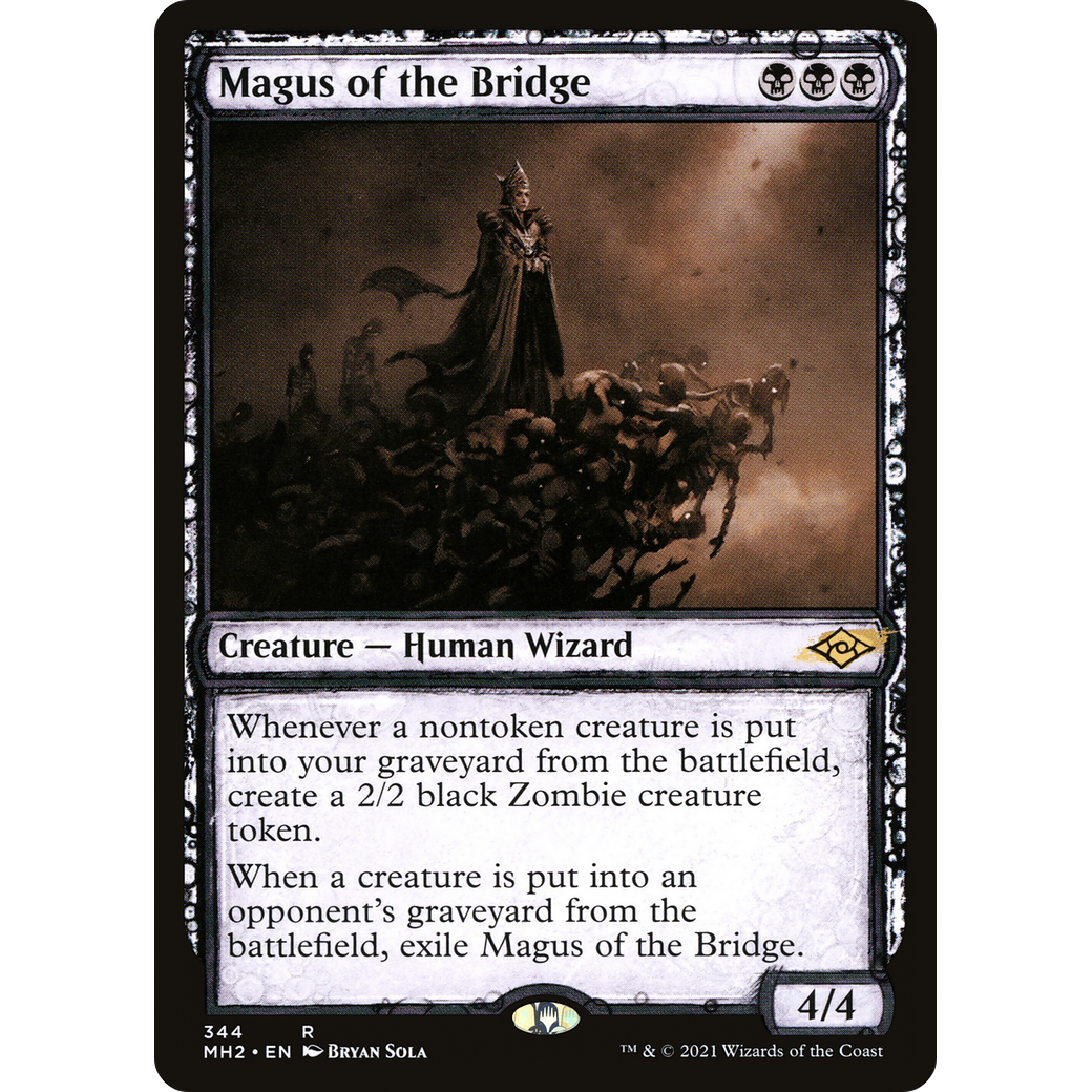 Magus of the Bridge (Showcase) (MH2-344) - Modern Horizons 2: (Showcase) Foil