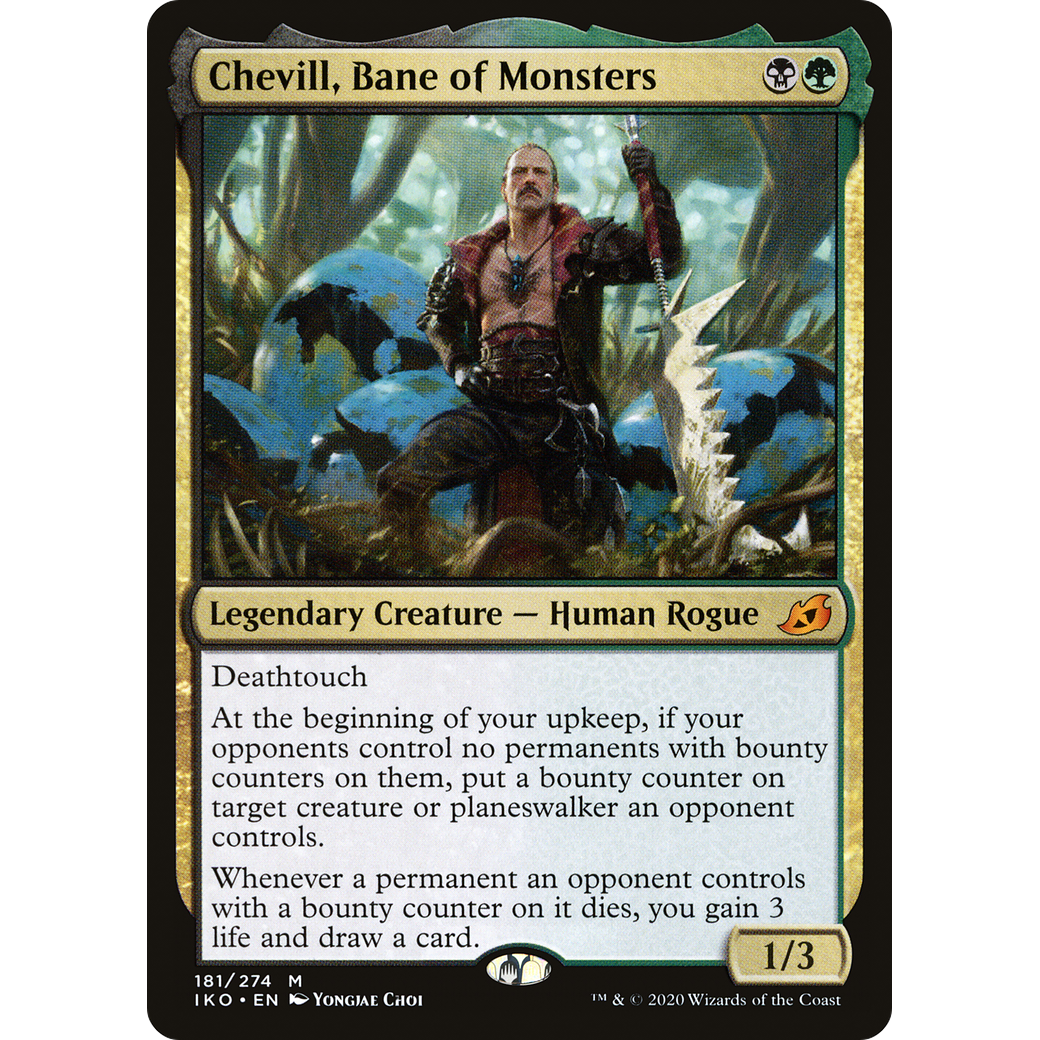 Chevill, Bane of Monsters (IKO-181) - Ikoria: Lair of Behemoths Foil