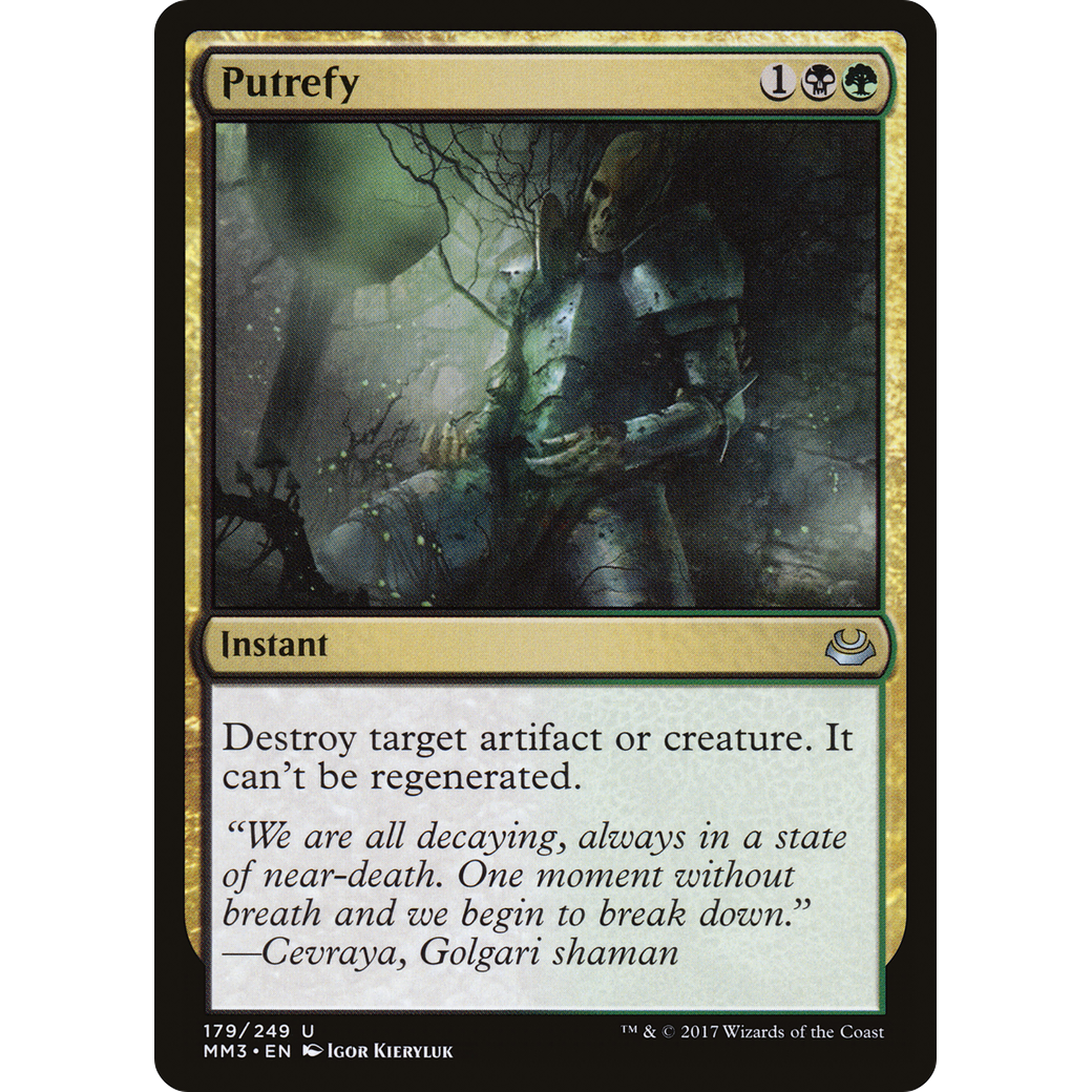 Putrefy (MM3-179) - Modern Masters 2017