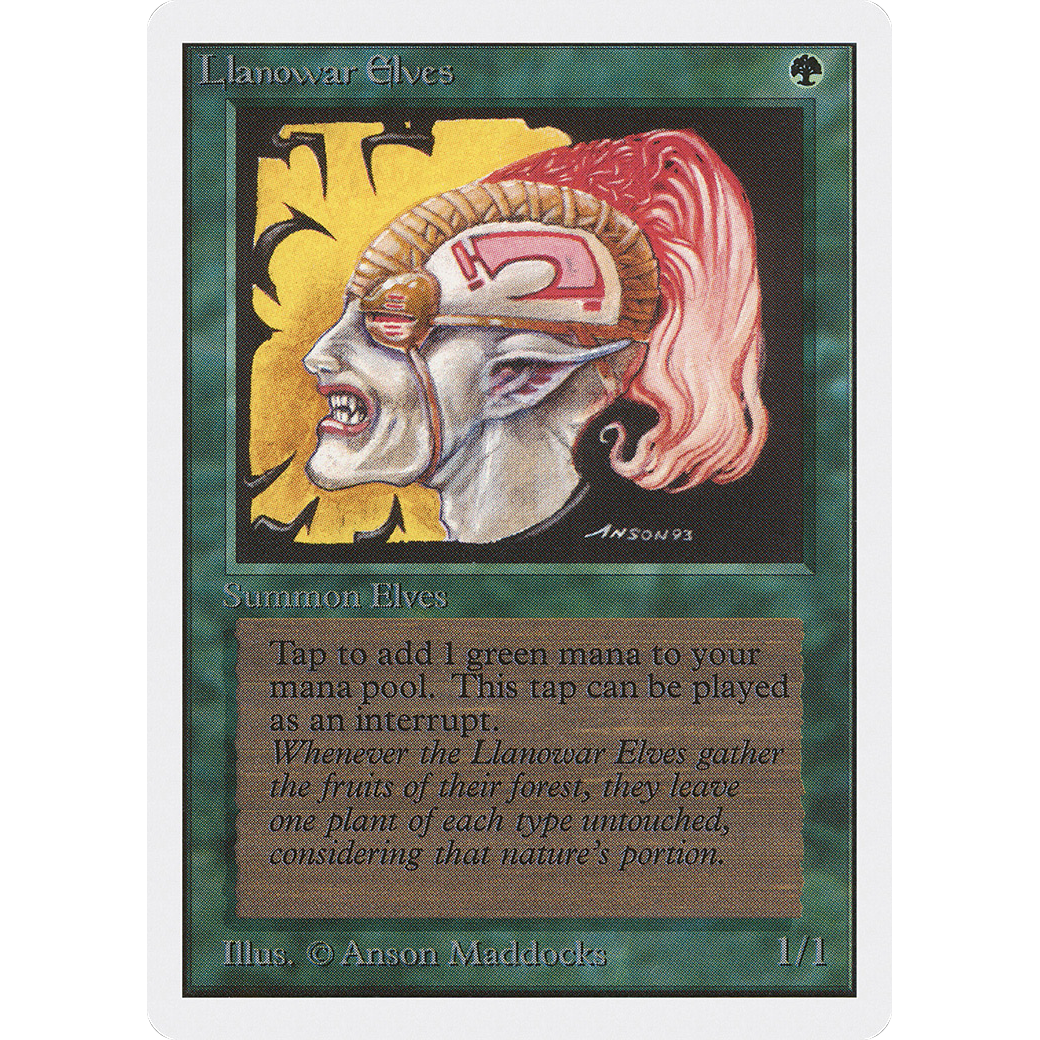 Llanowar Elves (2ED-) - Unlimited Edition
