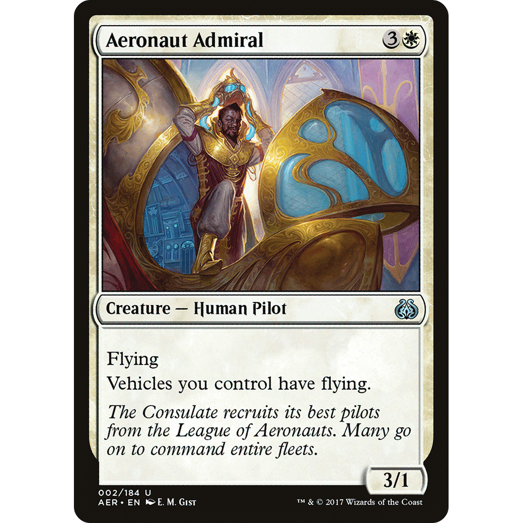 Aeronaut Admiral (AER-002) - Aether Revolt