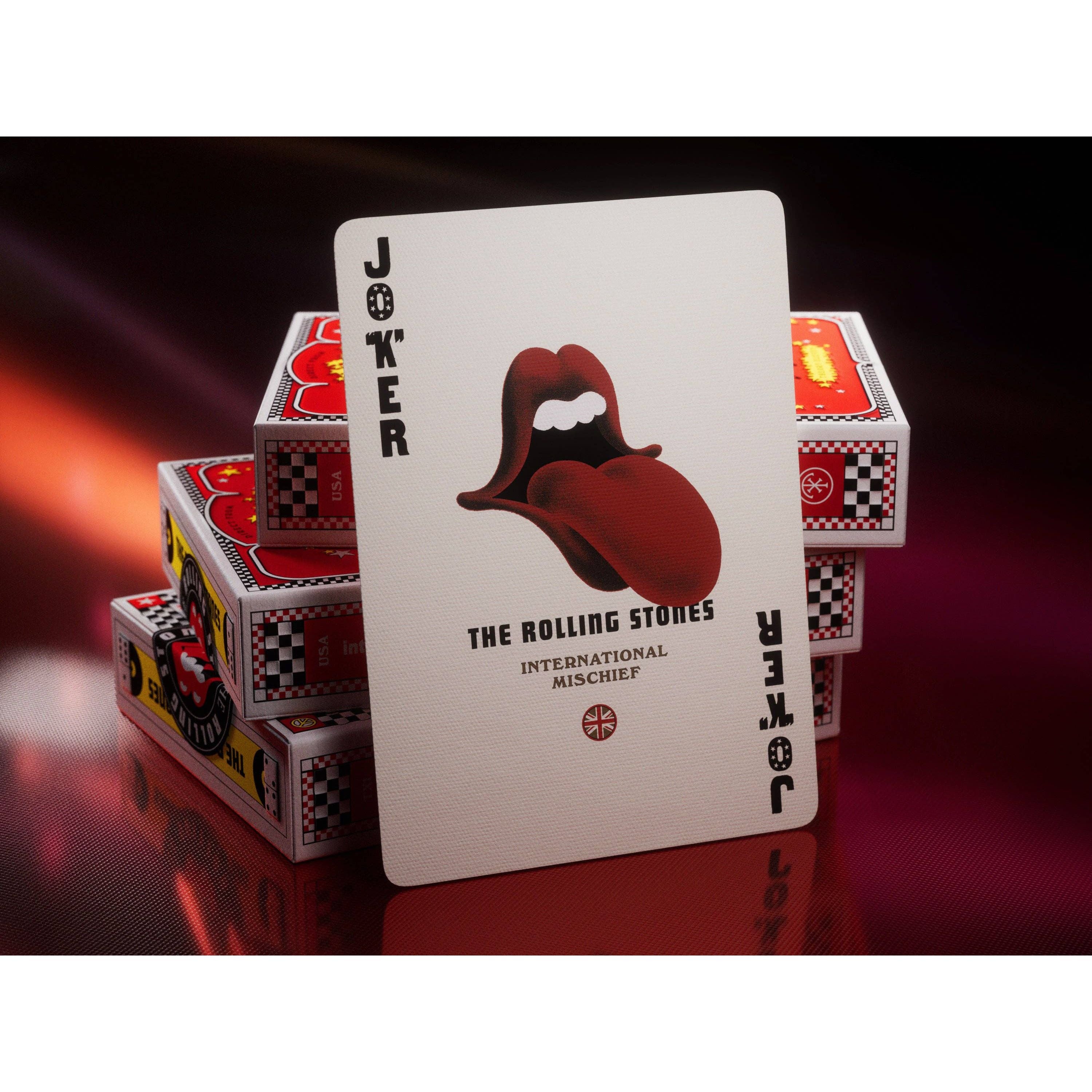 Rolling Stones Playing Cards