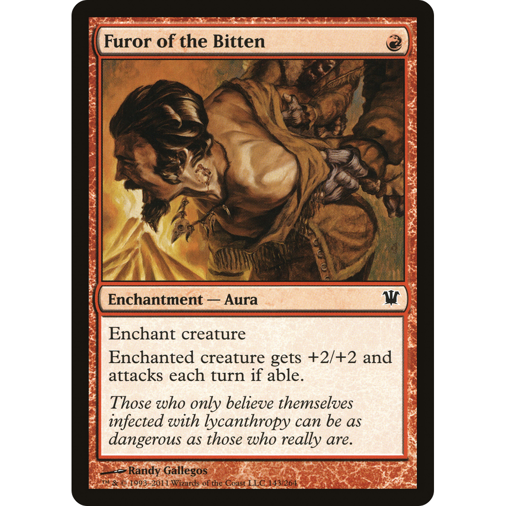 Furor of the Bitten (ISD-143) - Innistrad