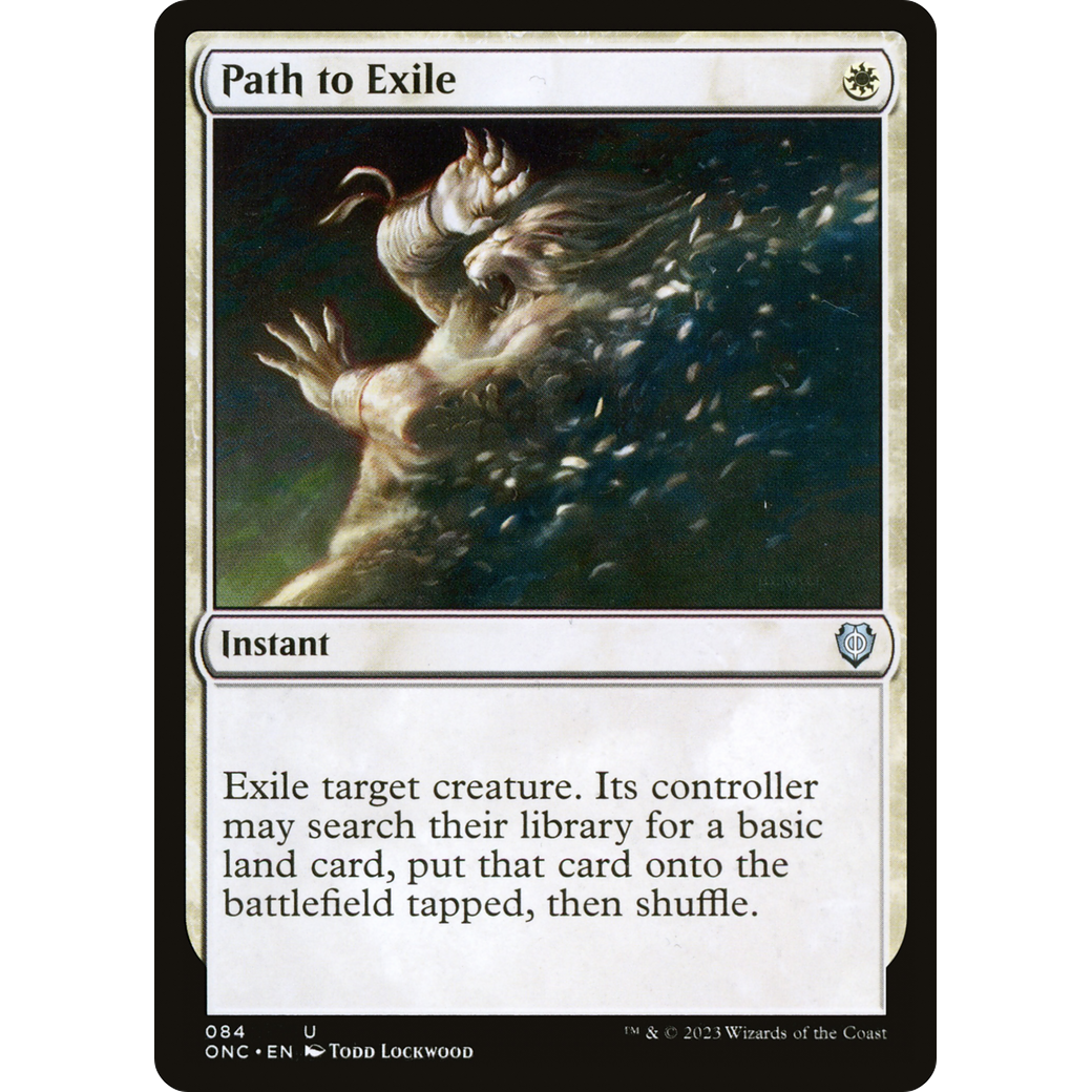 Path to Exile (ONC-084) - Phyrexia: All Will Be One Commander