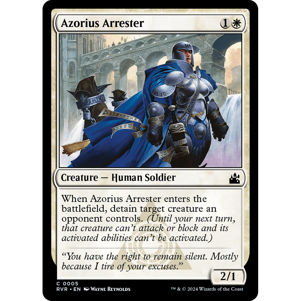 Azorius Arrester (RVR-005) - Ravnica Remastered Foil