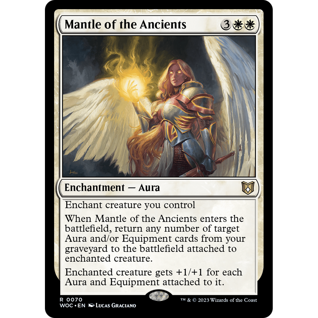 Mantle of the Ancients (WOC-070) - Wilds of Eldraine Commander