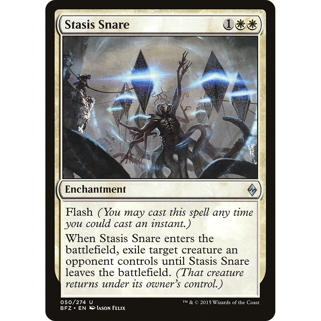 Stasis Snare (BFZ-050) - Battle for Zendikar Foil