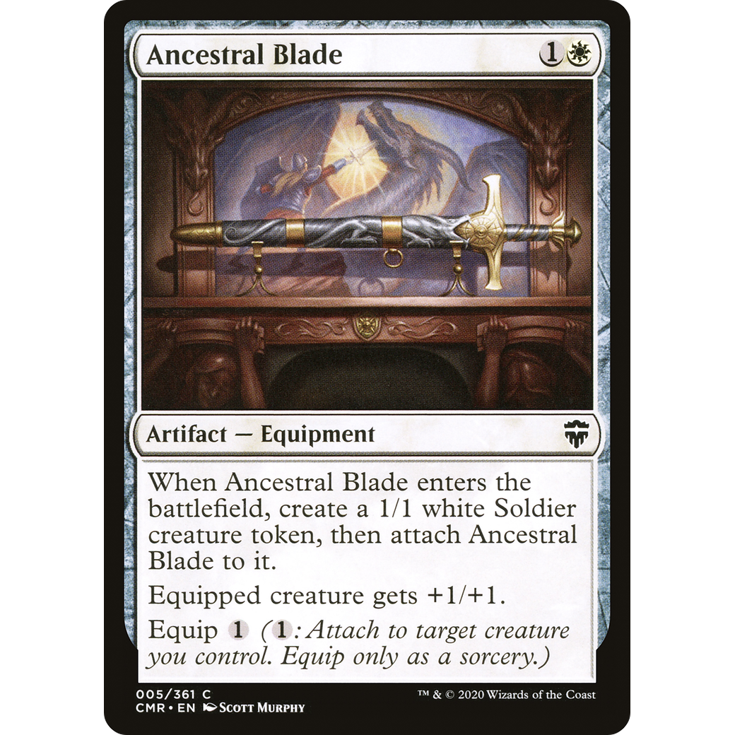 Ancestral Blade (CMR-005) - Commander Legends