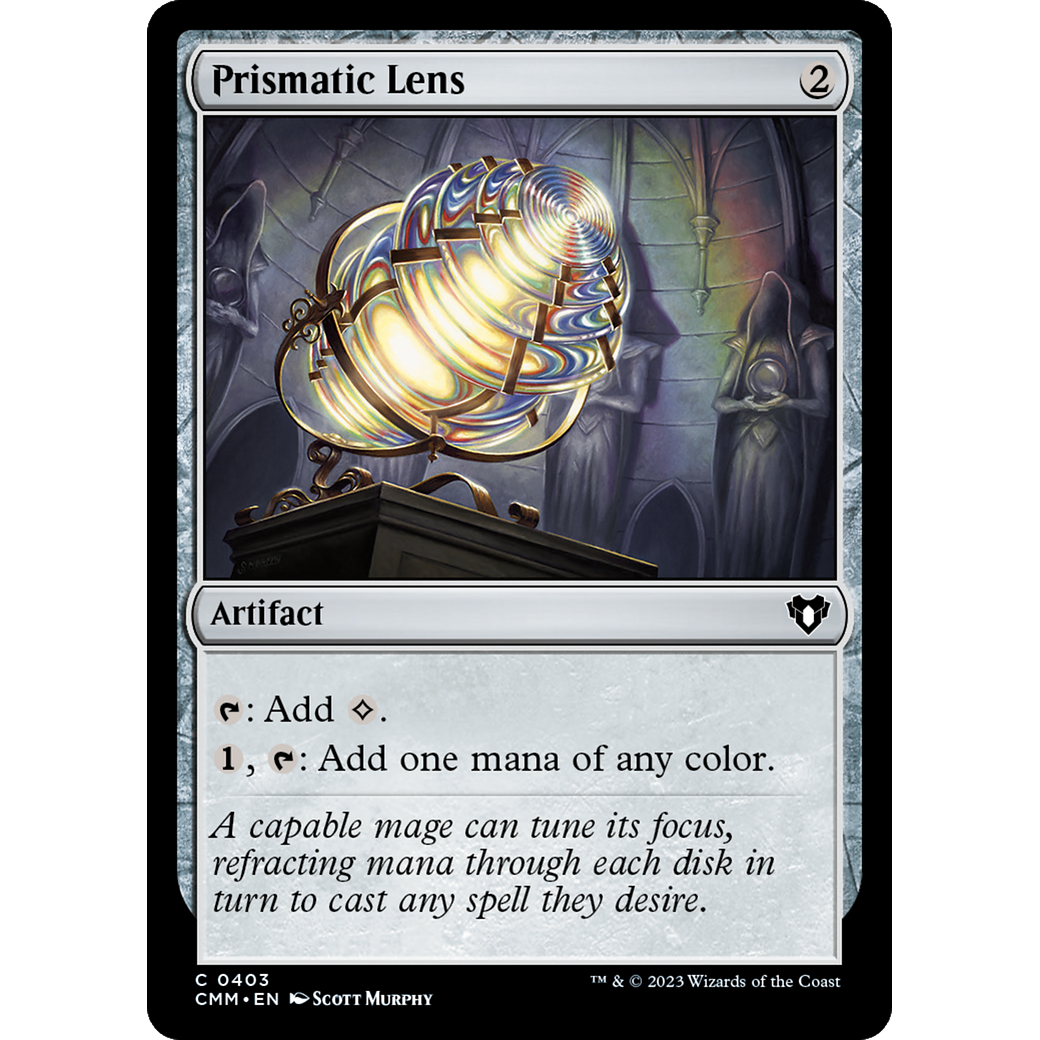 Prismatic Lens (CMM-403) - Commander Masters Foil