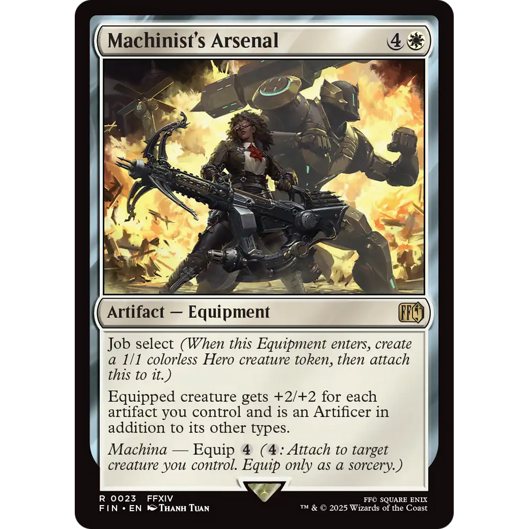 Machinist's Arsenal (FIN-023) - FINAL FANTASY Foil