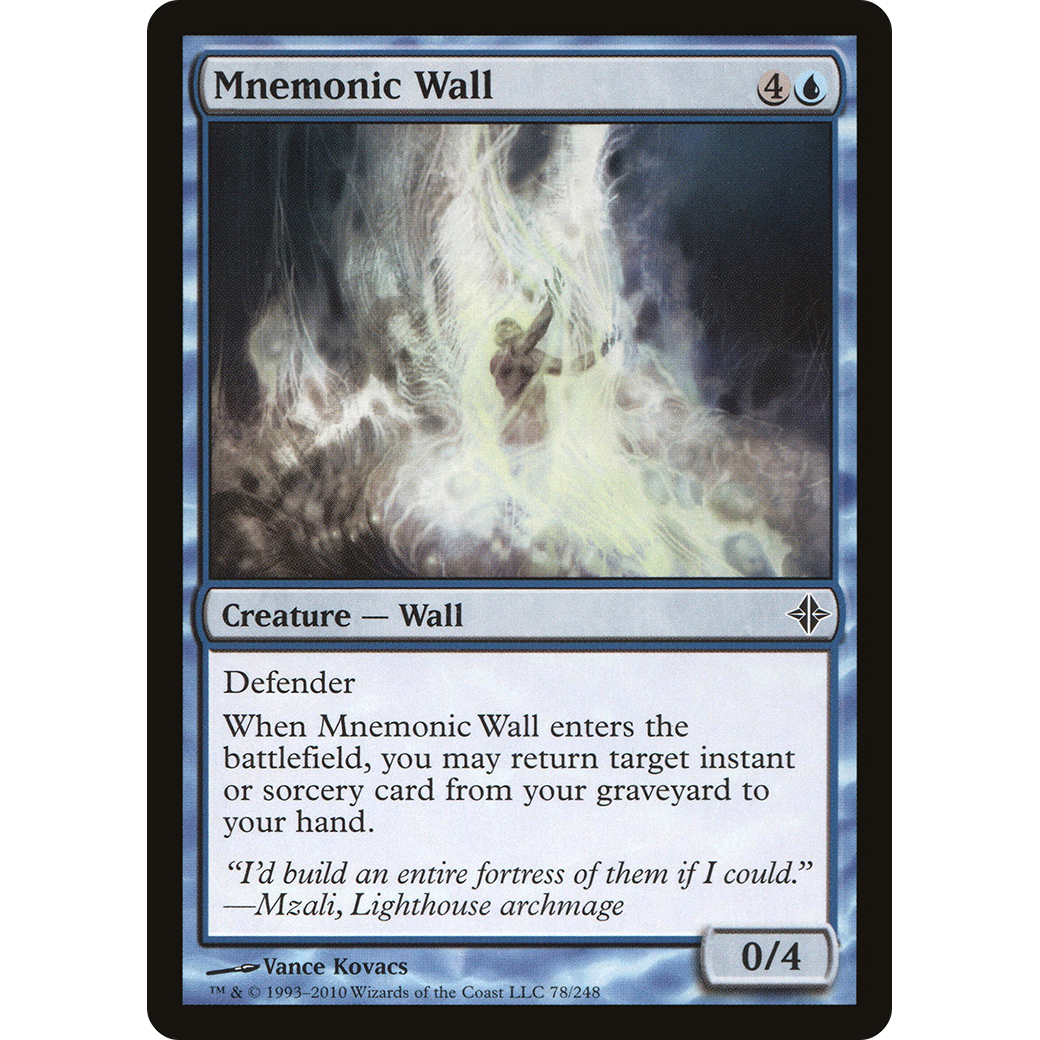 Mnemonic Wall (ROE-078) - Rise of the Eldrazi Foil