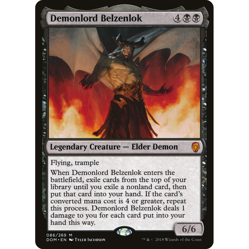 Demonlord Belzenlok (DOM-086) - Dominaria