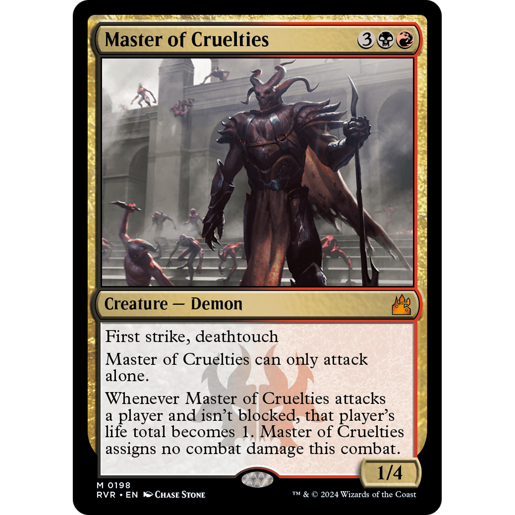 Master of Cruelties (RVR-198) - Ravnica Remastered