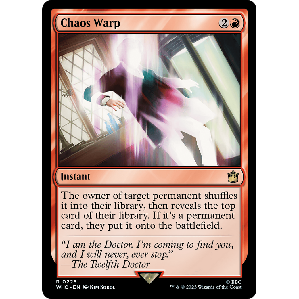 Chaos Warp (WHO-225) - Doctor Who
