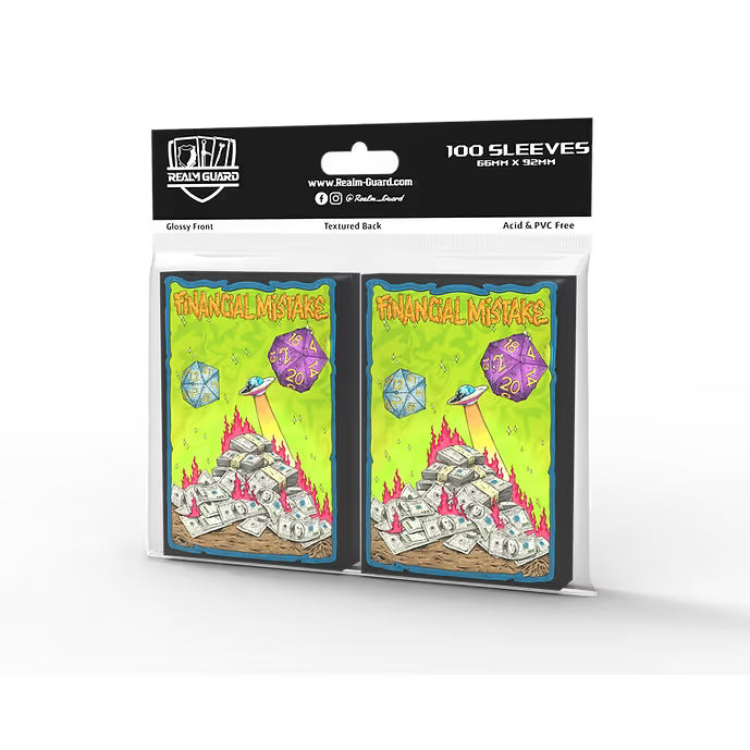 Realm Guard: Art Sleeves - Financial Mistake
