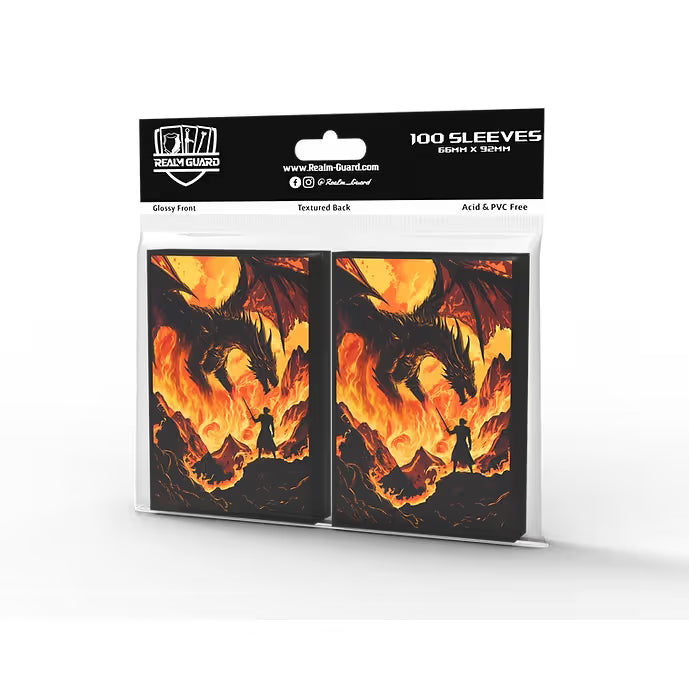 Realm Guard: Art Sleeves - Fire Dragon