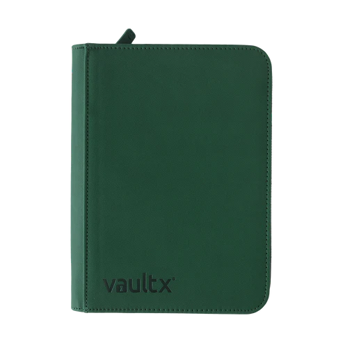 Vault X: Forest Green 4-Pocket Exo-Tec Zip Binder