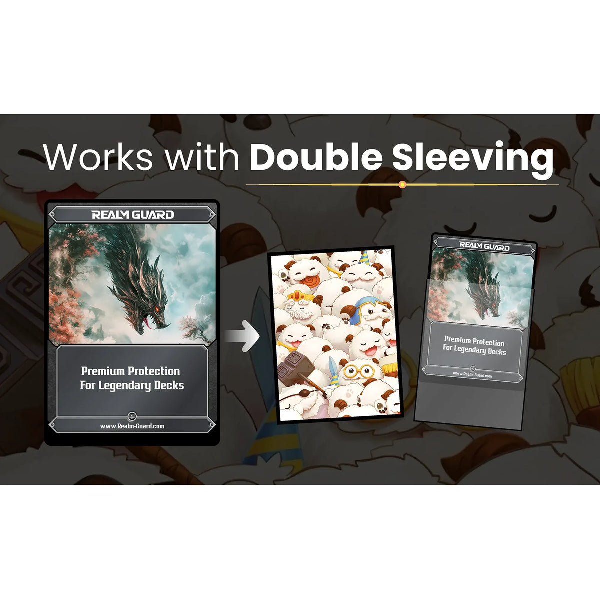 Realm Guard: Graphene Art Sleeves - Furbeans