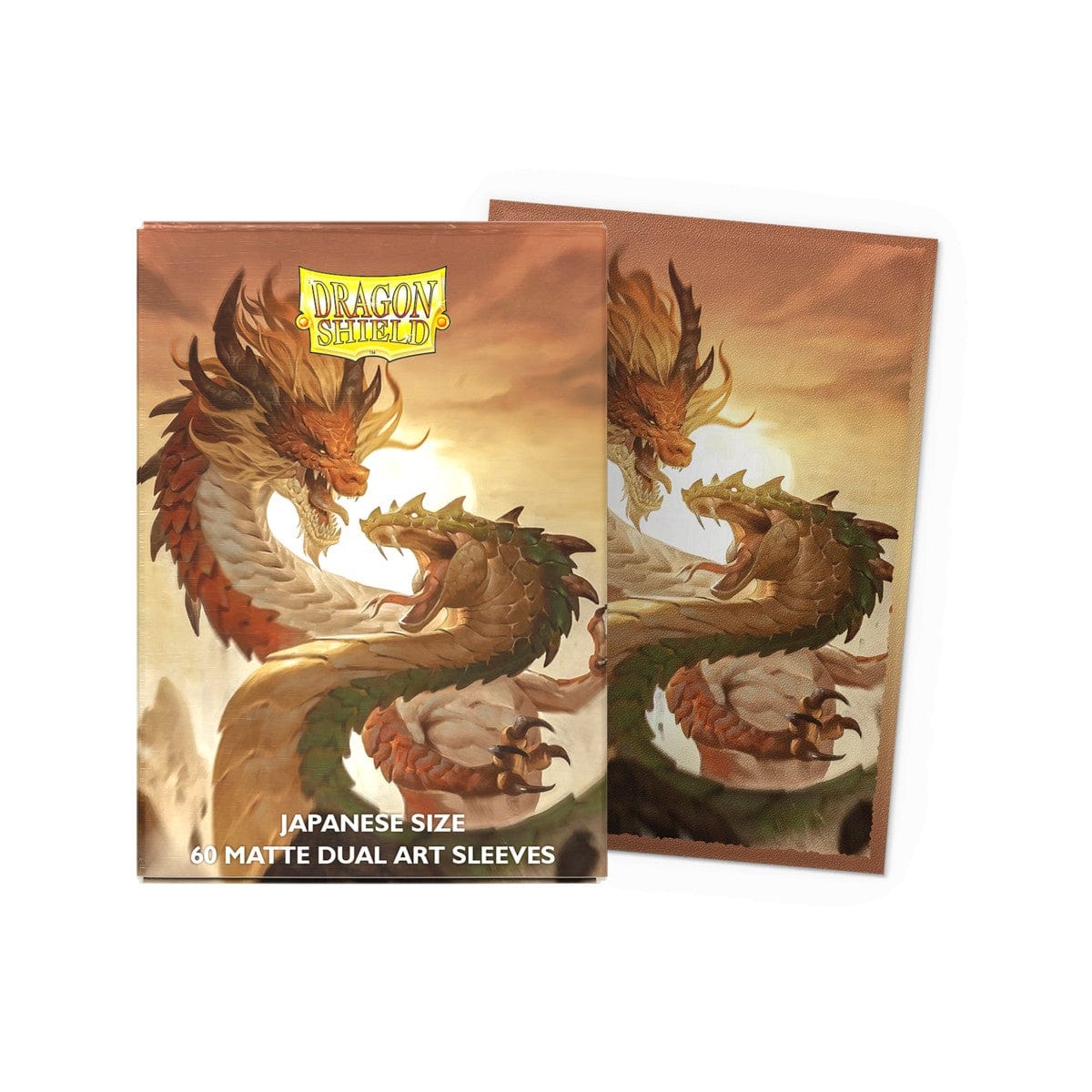 Dragon Shield: Wood Snake 2025 Japanese Size 60ct Dual Matte Art Sleeves