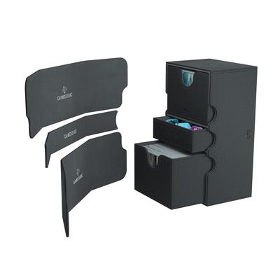 Black Stronghold Deck Box 200+ Deck Box