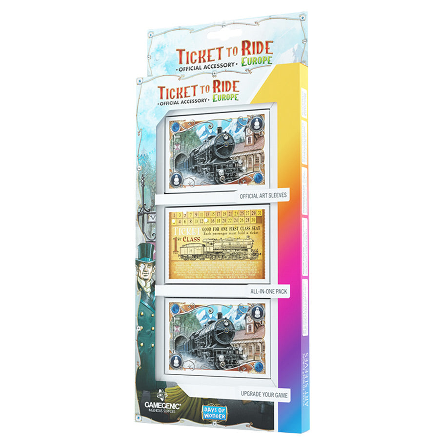 Ticket to Ride: Europe Art Sleeves