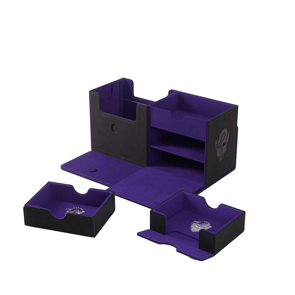 The Academic 133+ XL Black/Purple Deck Box