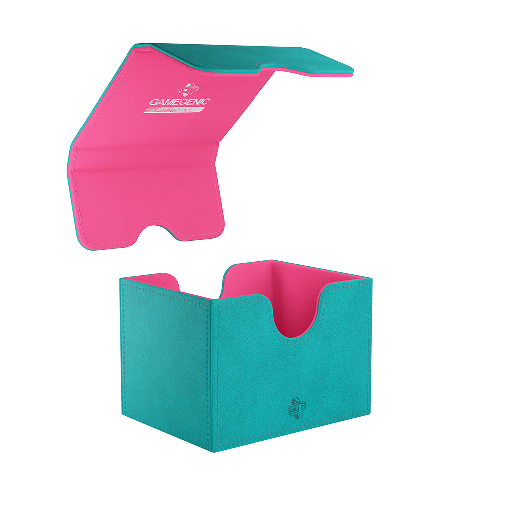 Gamegenic Teal/Pink Sidekick 100+ XL Deck Box