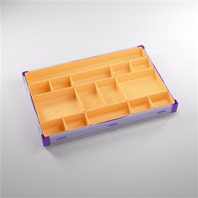 Gamegenic Token Silo XL Convertible Tray - Purple/Orange