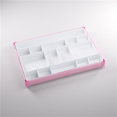 Gamegenic Token Silo XL Convertible Tray - Pink/White