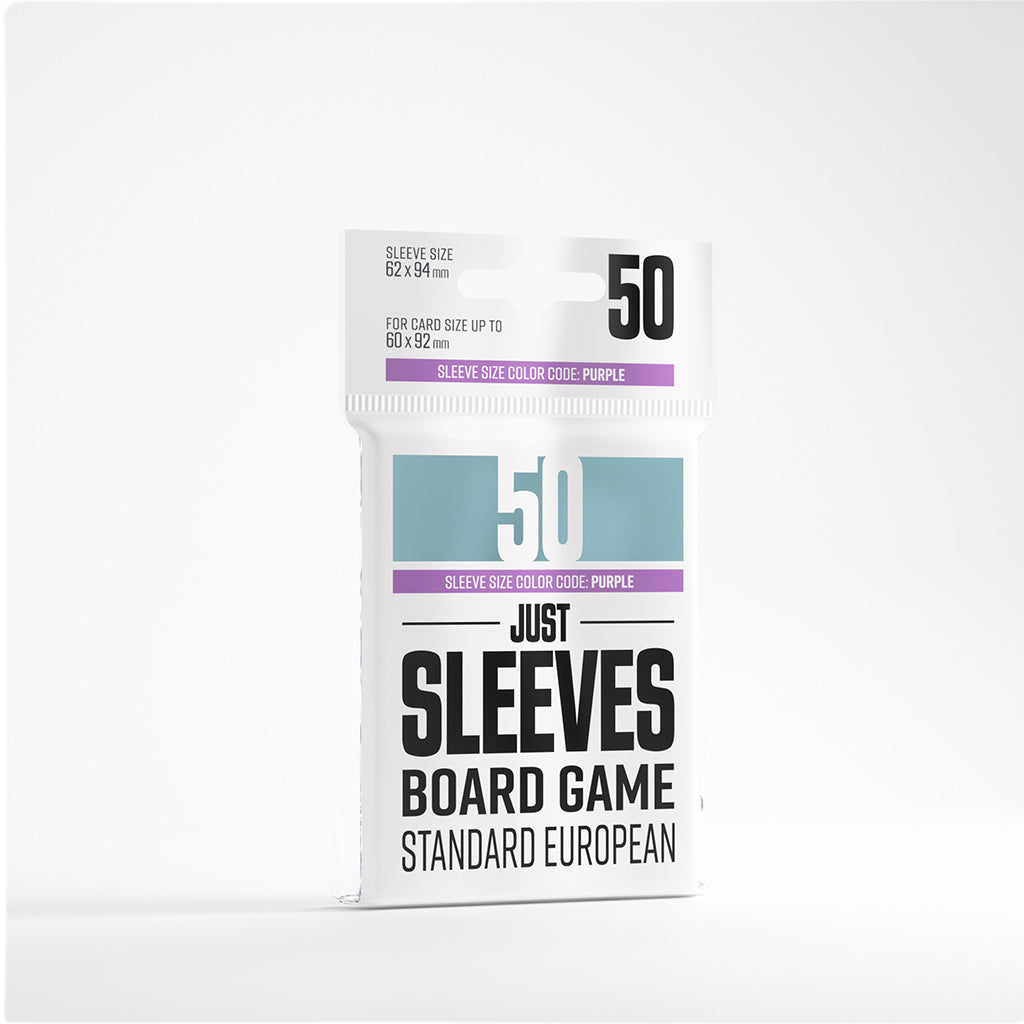 Just Sleeves: 50ct Standard European Sleeves