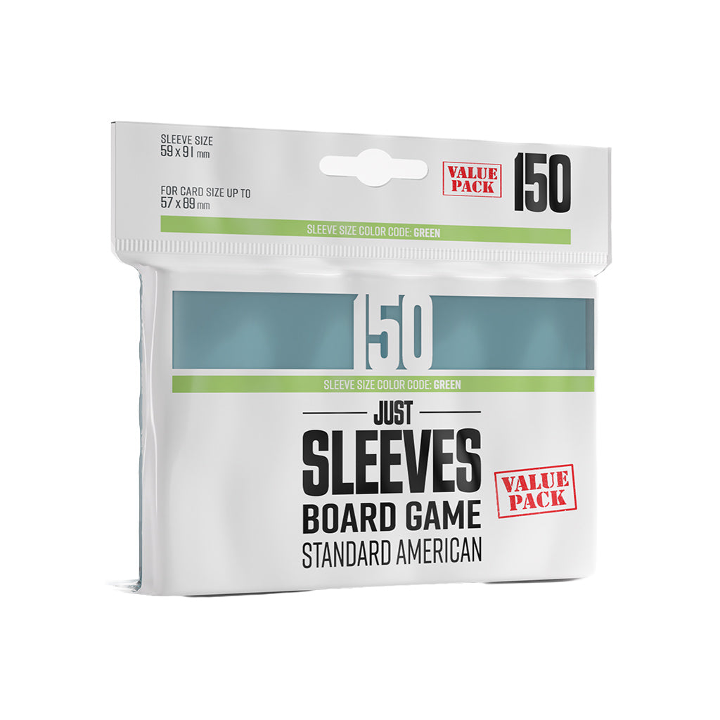 Just Sleeves: 150ct Standard American Sleeves