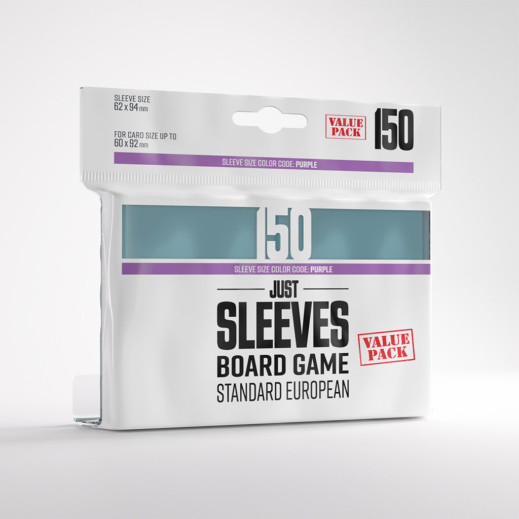 Just Sleeves: 150ct Standard European Sleeves