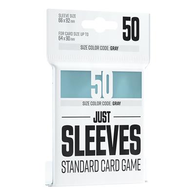 Just Sleeves: Clear Standard 50ct Card Game Sleeves