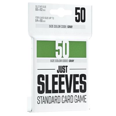 Just Sleeves: Green Standard 50ct Card Game Sleeves