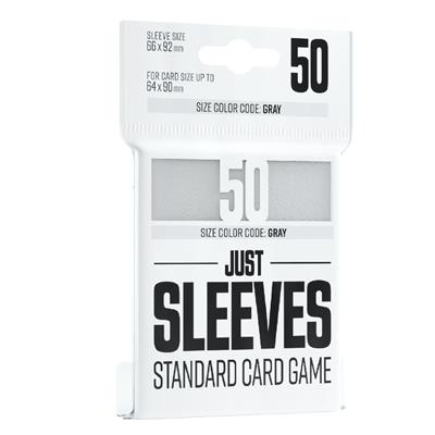 Just Sleeves: White Standard 50ct Card Game Sleeves