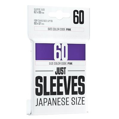 Just Sleeves: Purple Japanese Size 60ct Card Game Sleeves