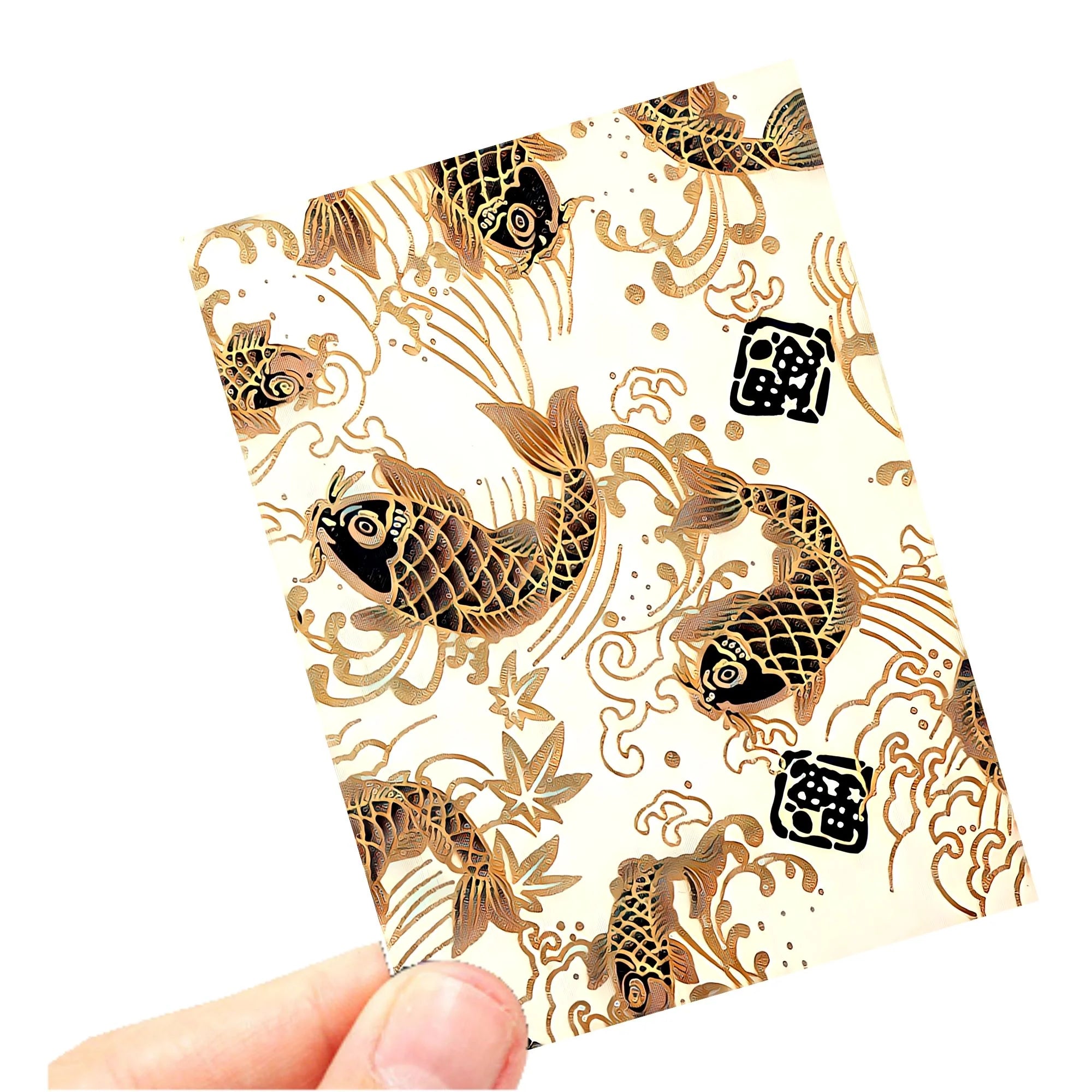 Kimono Sleeves - Koi of Dawn