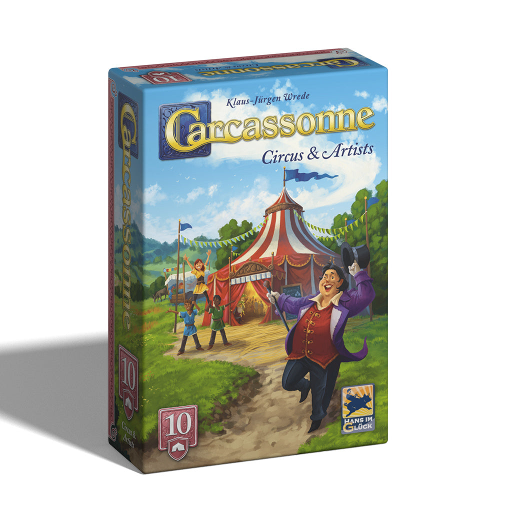 Carcassonne Expansion 10 (V3.1) : Circus & Artists
