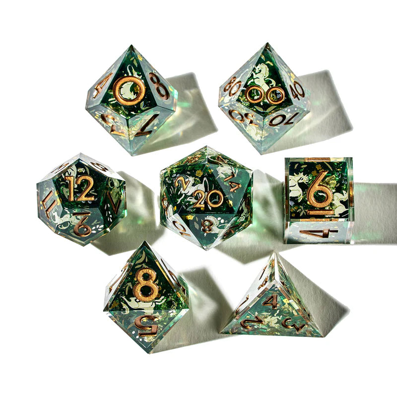 Hunt of the Unicorn 7-Piece Iconic Dice Set