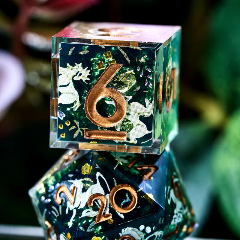 Hunt of the Unicorn 7-Piece Iconic Dice Set