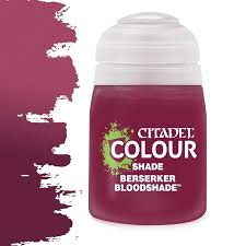 Peinture Citadel Colour Shade Berserker Bloodshade 18ml - Games Workshop, Référence 24-34