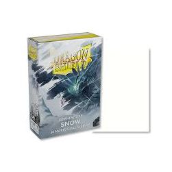 Dragon Shield: Snow Japanese Size 60ct Dual Matte Sleeves