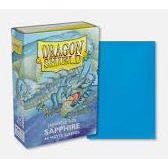 Dragon Shield: Sapphire Matte Japanese Size 60ct Sleeves