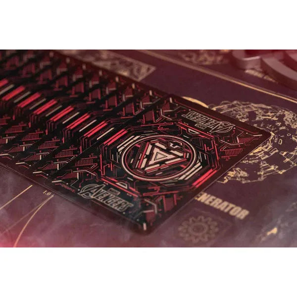 Iron Man: Mk 50 Gilded Playing Cards