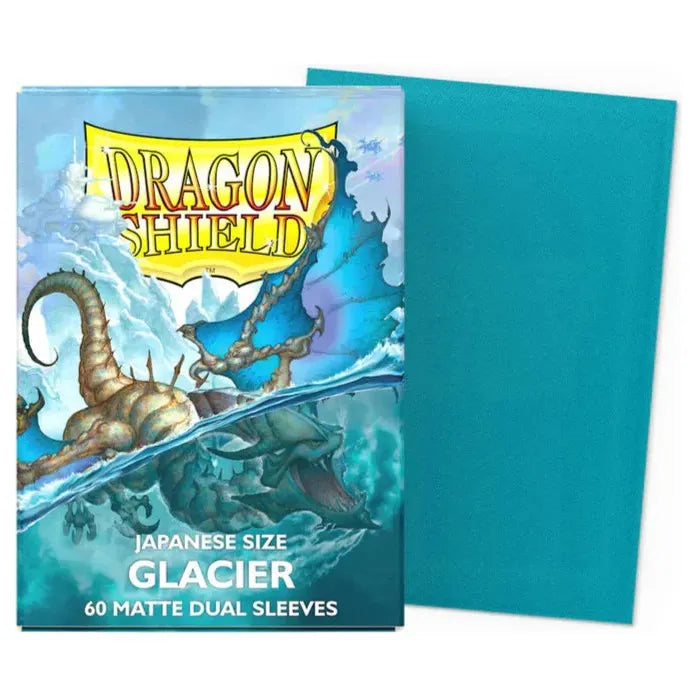 Dragon Shield: Glacier Japanese Size 60ct Dual Matte Sleeves