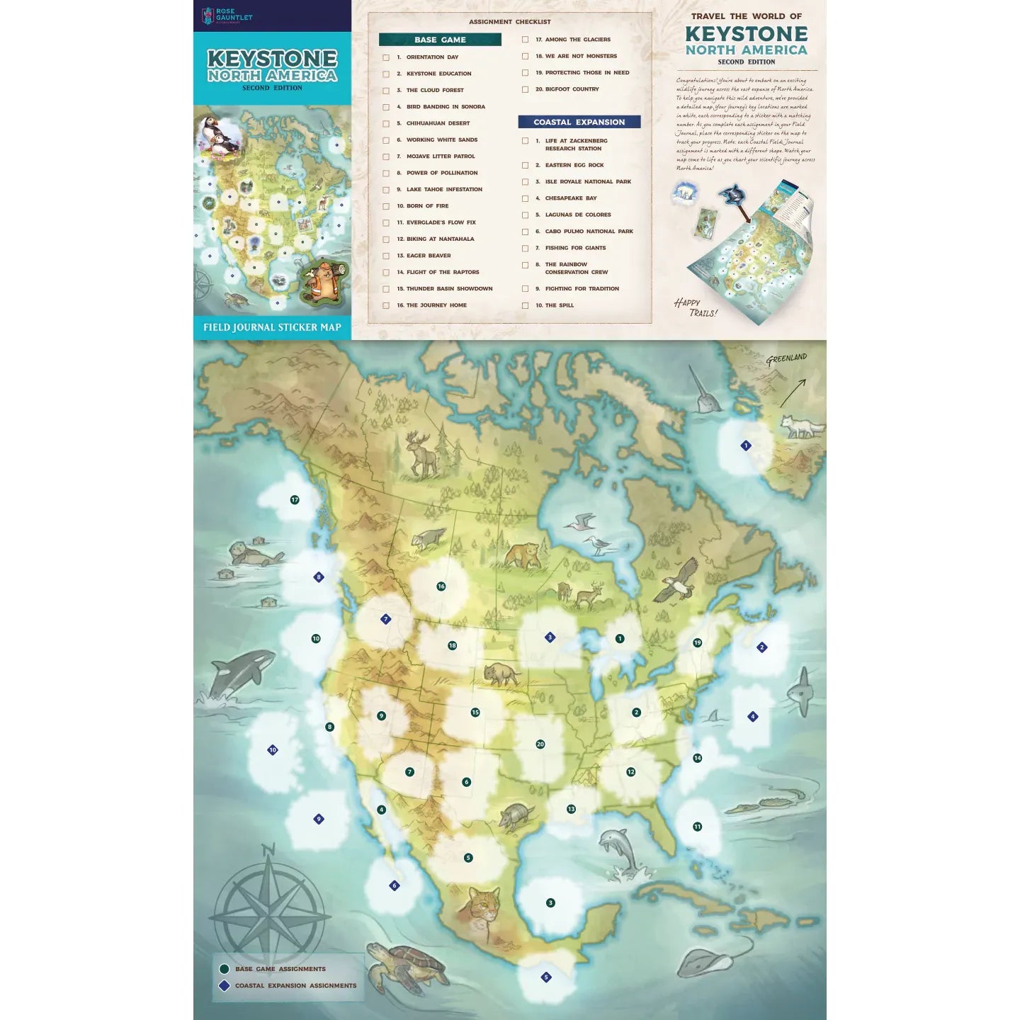 Keystone: North America (Deluxe Second Edition)