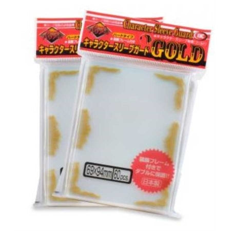 KMC: Gold 60ct Character Guard Sleeves