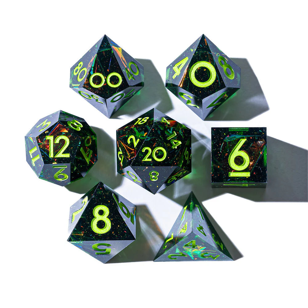 Labyrinth 7-Piece Dice Set